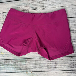 Lucy Athletic Spandex Workout Shorts Pink Sm